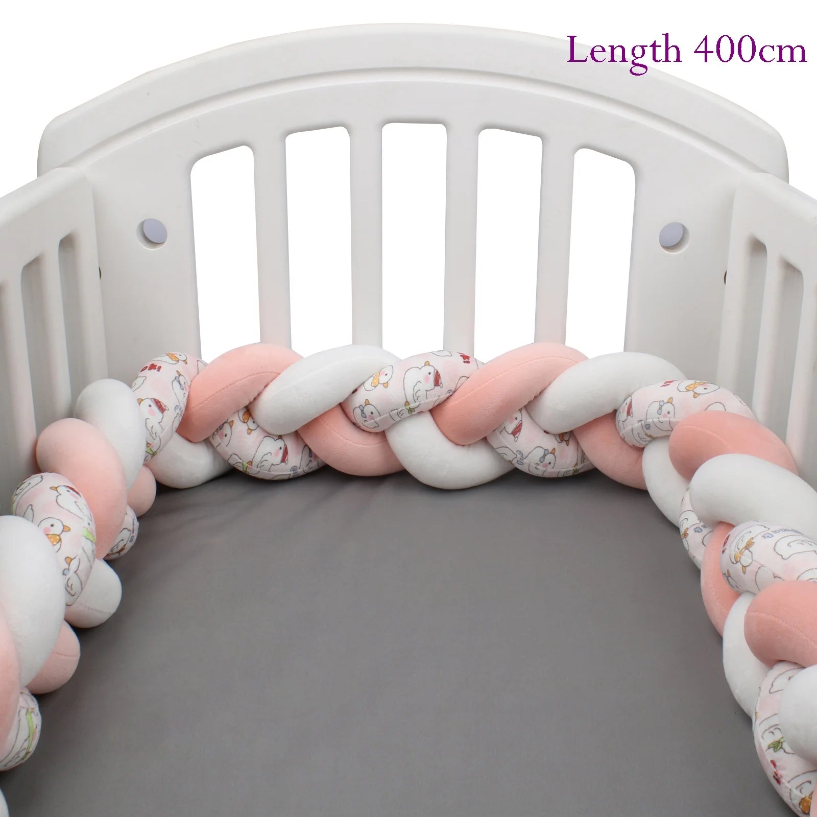 Tour de Lit Bébé Tressé – Décoration Douce et Cocooning Couvertures Cosy