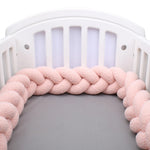 Braided Baby Crib Bumper - Vignette | Couvertures Cosy