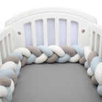 Braided Baby Crib Bumper - Vignette | Couvertures Cosy