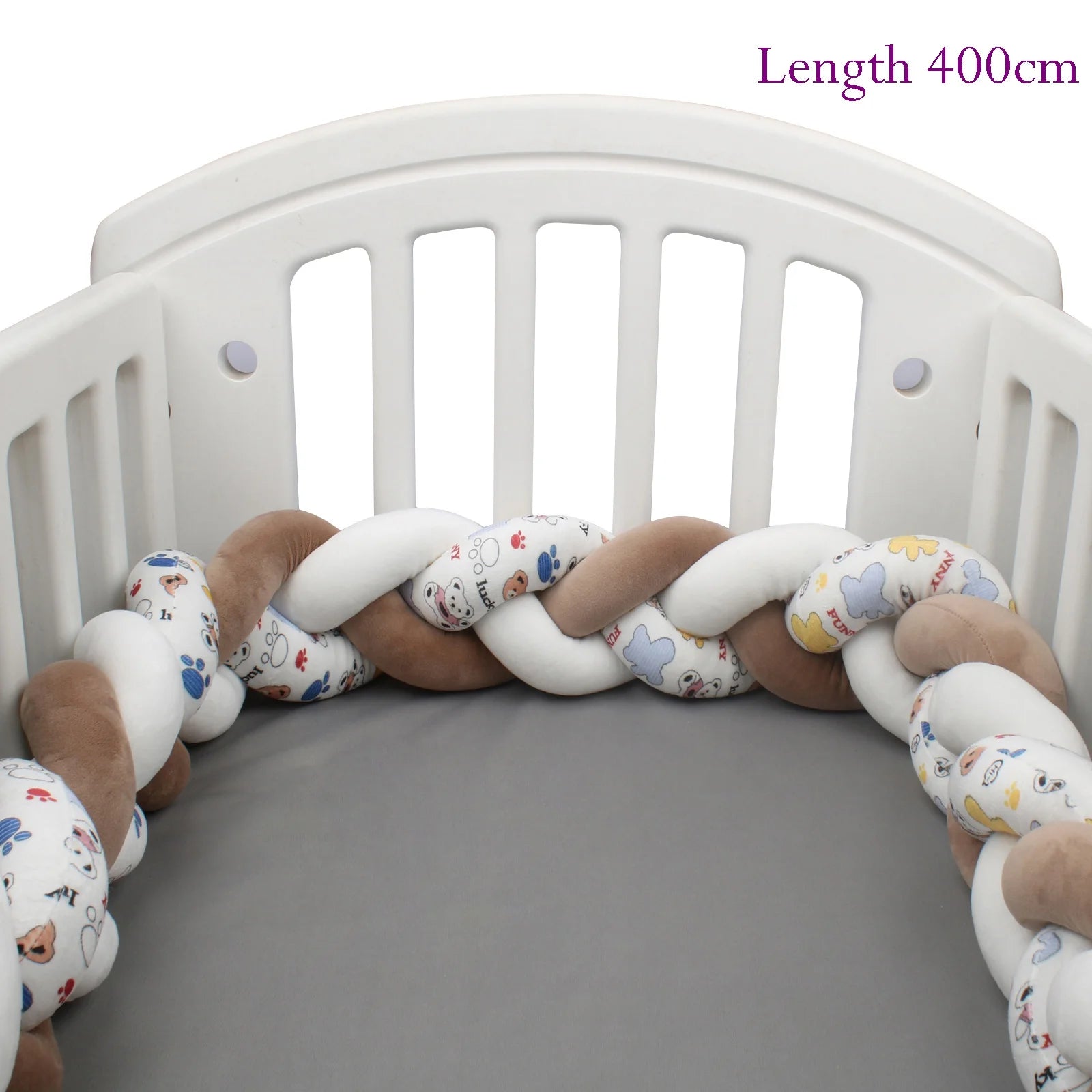 Tour de Lit Bébé Tressé – Décoration Douce et Cocooning Couvertures Cosy