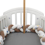 Tour de Lit Bébé Tressé – Décoration Douce et Cocooning - Vignette | Couvertures Cosy