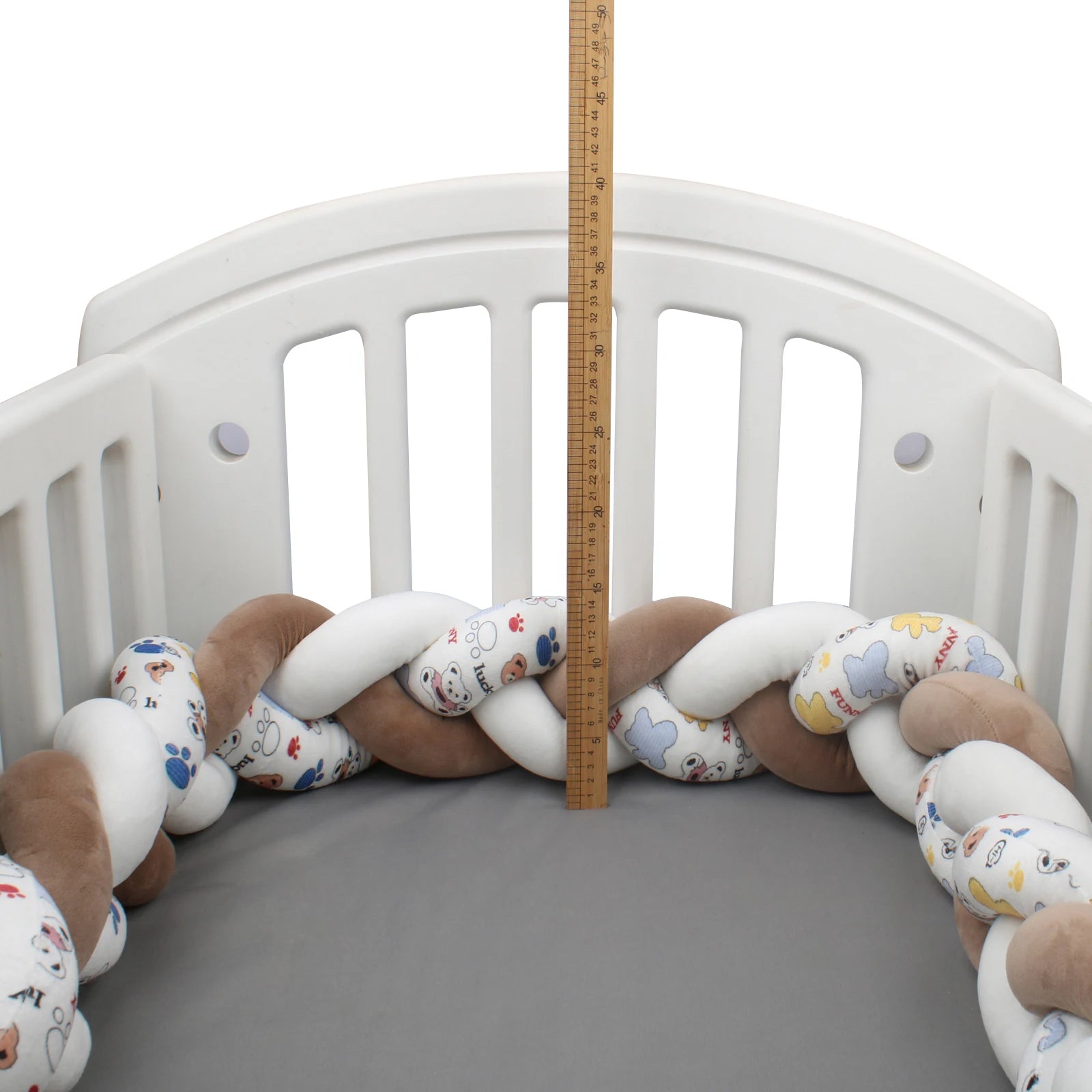 Tour de Lit Bébé Tressé – Décoration Douce et Cocooning Couvertures Cosy
