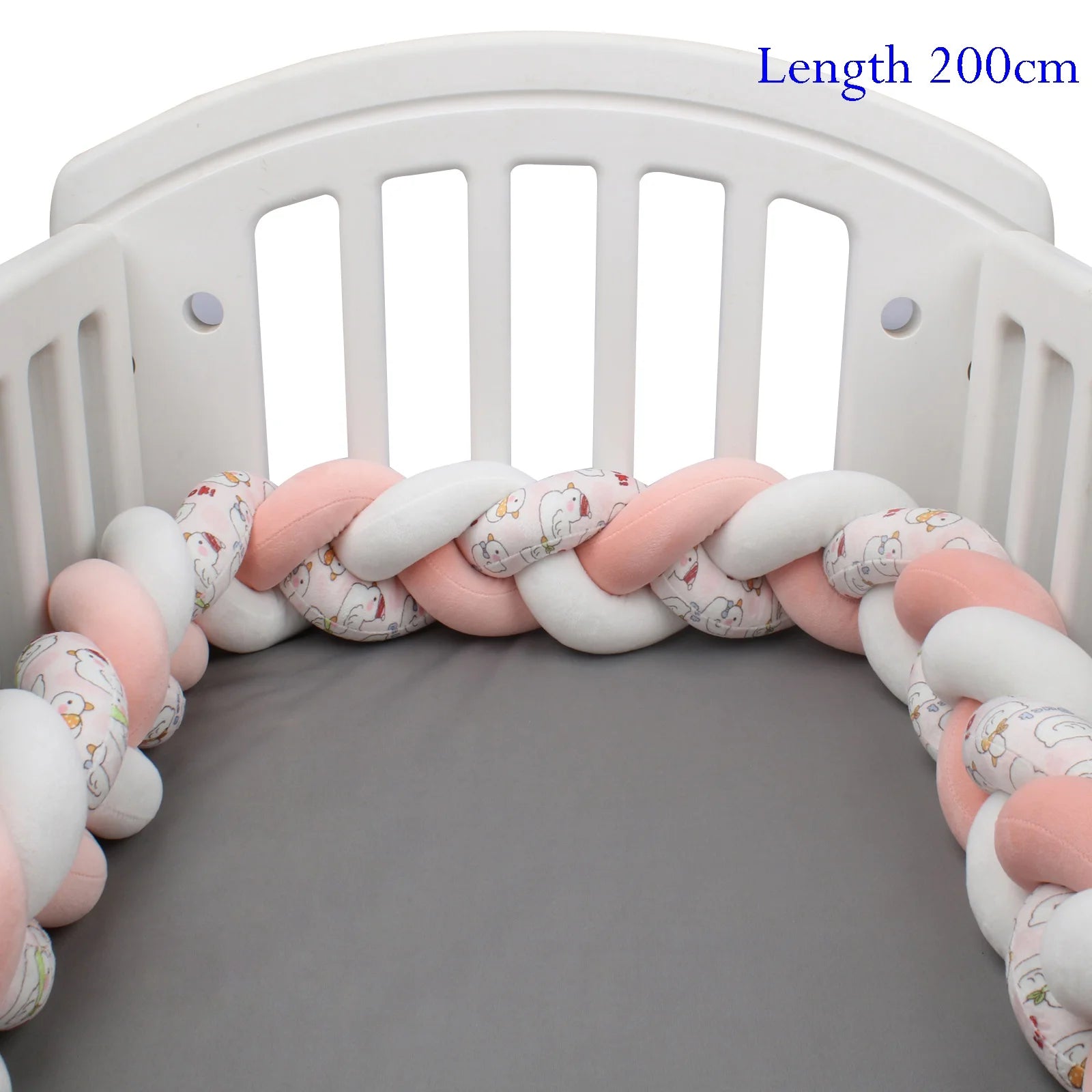Tour de Lit Bébé Tressé – Décoration Douce et Cocooning Couvertures Cosy