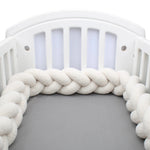 Braided Baby Crib Bumper - Vignette | Couvertures Cosy
