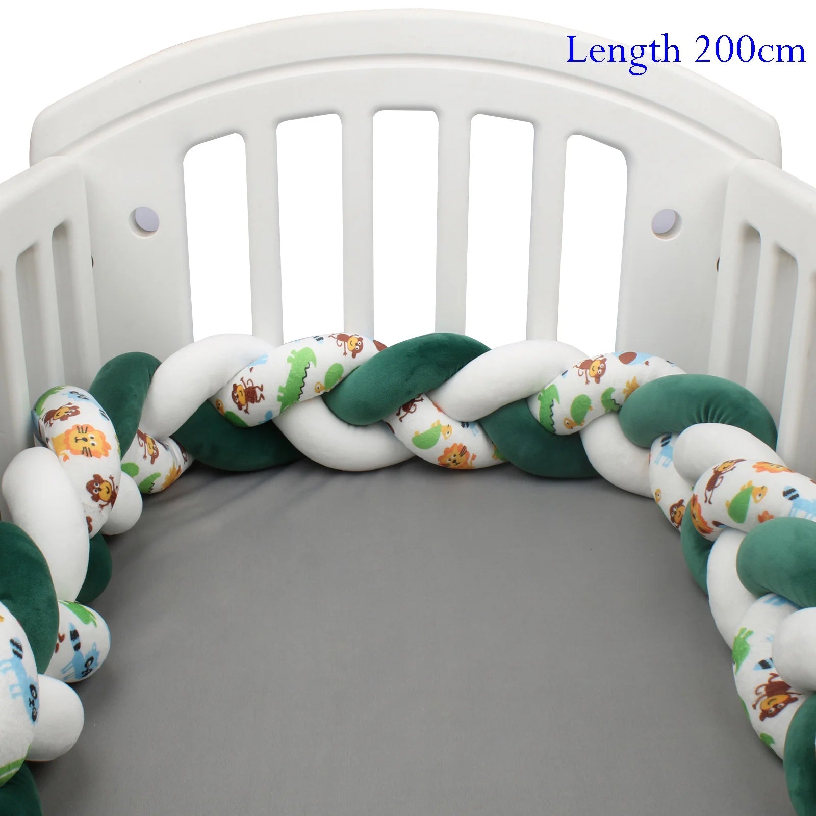 Tour de Lit Bébé Tressé – Décoration Douce et Cocooning Couvertures Cosy