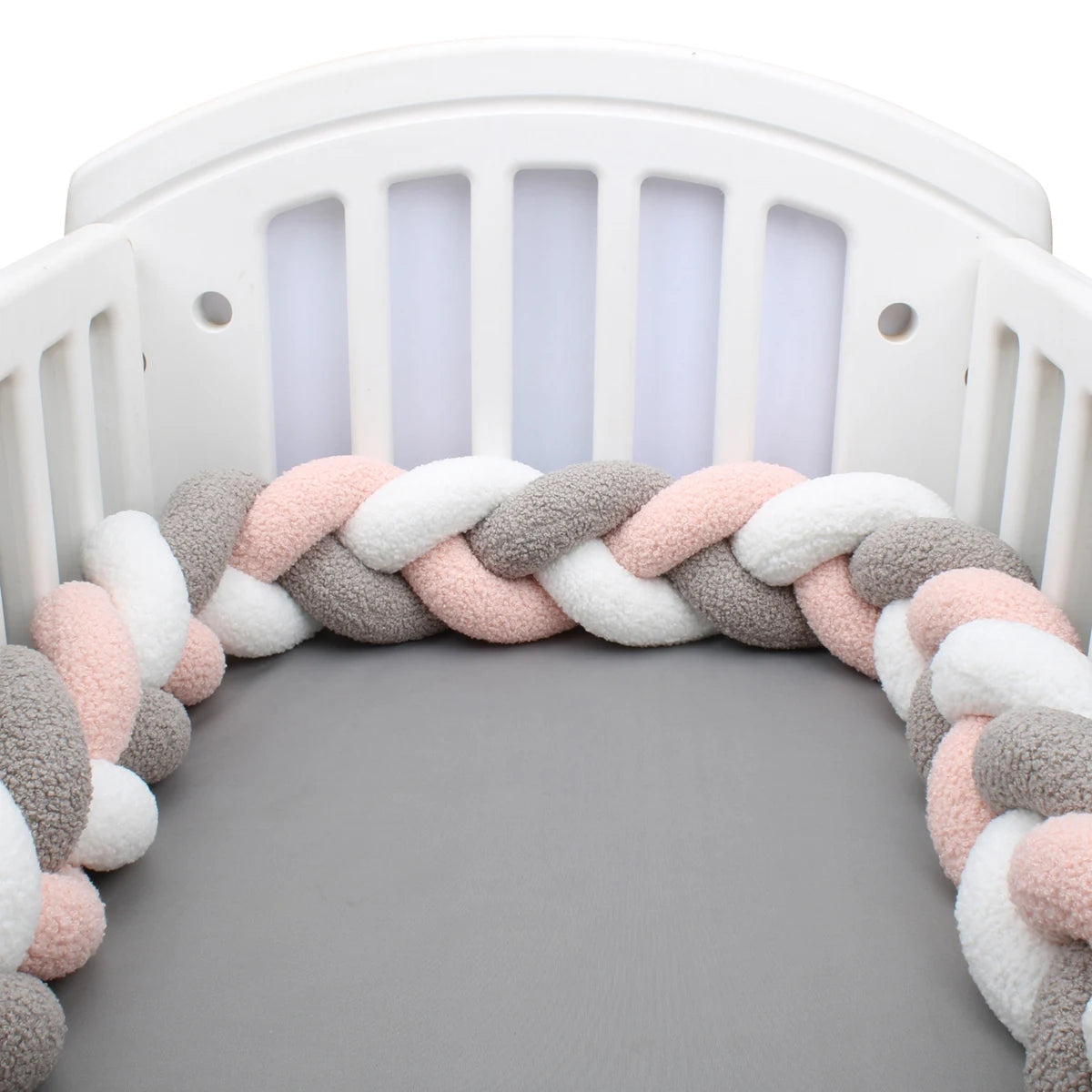 Tour de Lit de Bébé tressé Couvertures Cosy