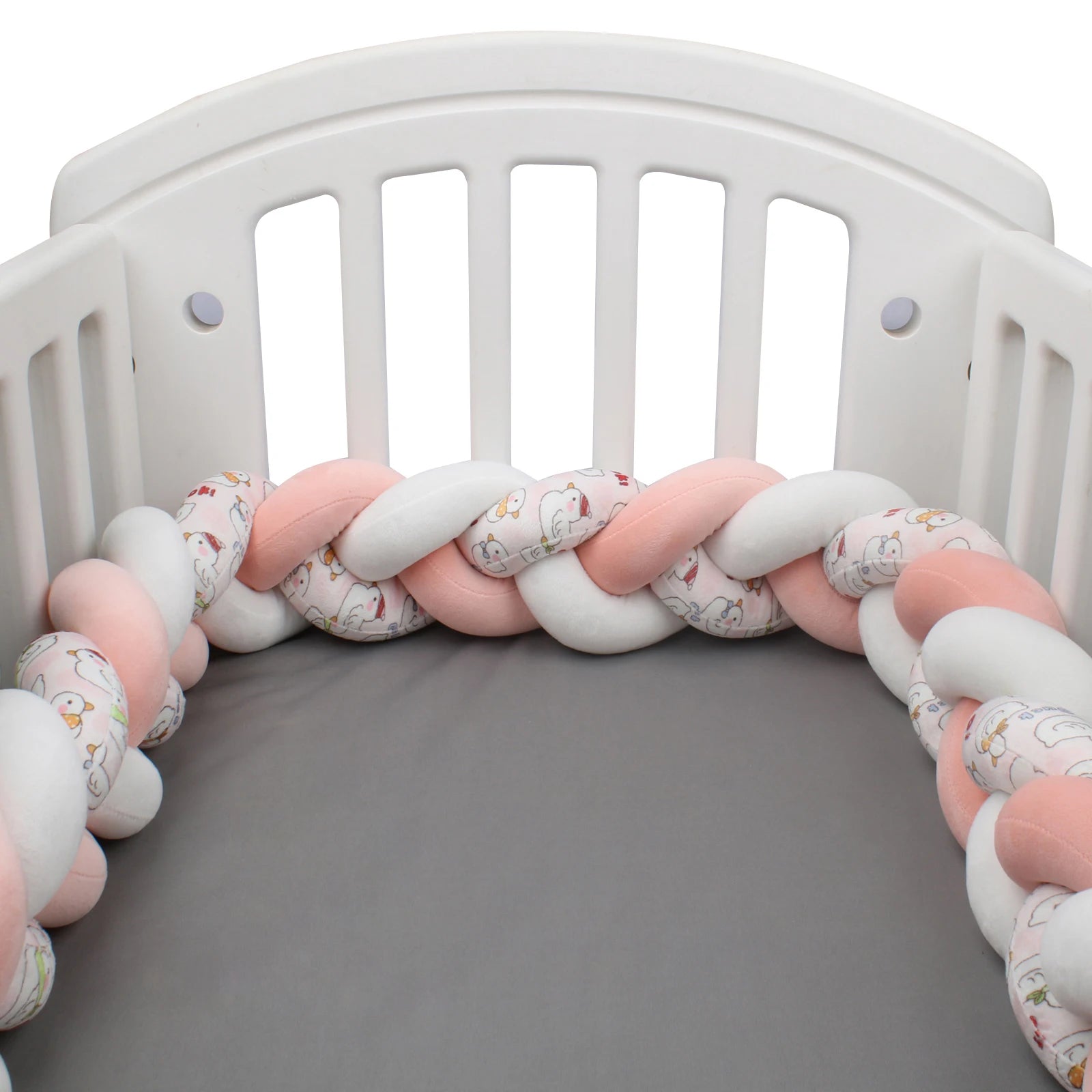 Tour de Lit Bébé Tressé – Décoration Douce et Cocooning Couvertures Cosy
